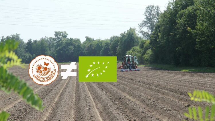 Introduire le label HVE dans la PAC est contraire au droit européen