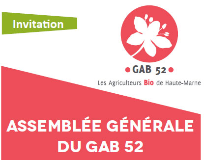 Assemblée Générale du GAB 52