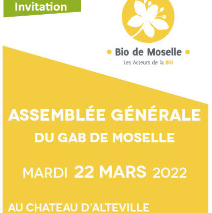 Assemblée générale du GAB de Moselle