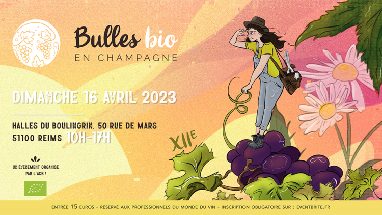 12ème édition de Bulles Bio en Champagne (Salon Pro)