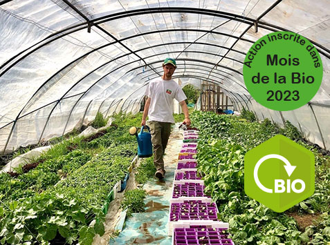 Mois de la Bio : Réunion d’information, tester son projet agricole avant de s’installer