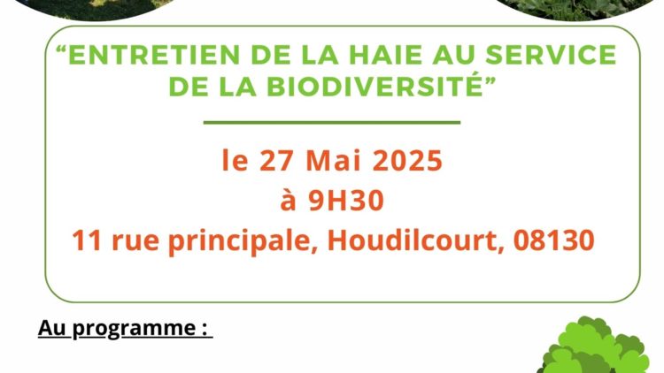 Journée d’échange : Entretien de la haie au service de la biodiversité