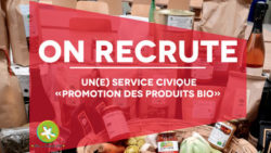 Service Civique : « Promotion des produits bio du Grand Est »