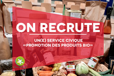 Service Civique : « Promotion des produits bio du Grand Est »