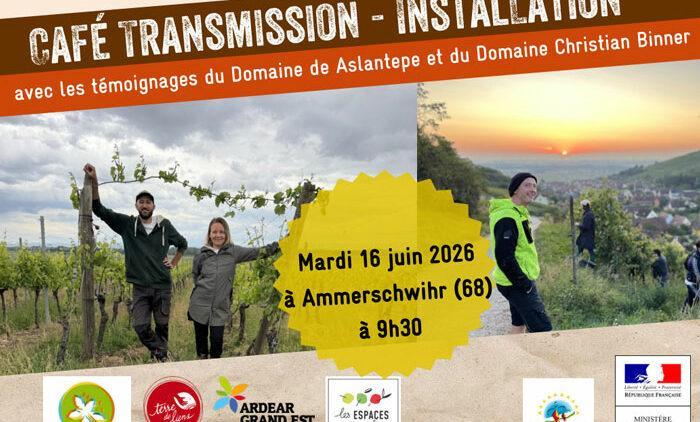 Café transmission-reprise spécial viticulture