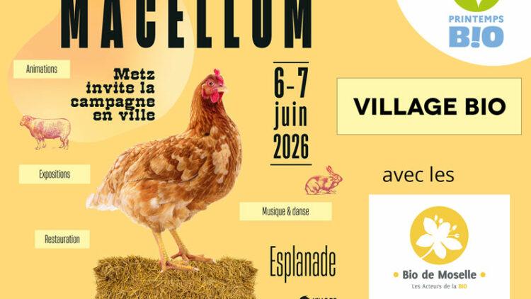 Printemps Bio – Village Bio du Macellum – Metz