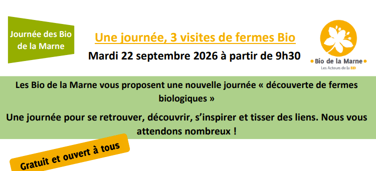 Une journée, 3 visite de fermes bio