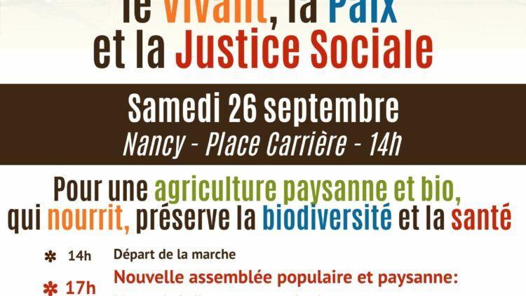 Marche pour le climat : proposons une nouvelle loi d&rsquo;urgence agricole